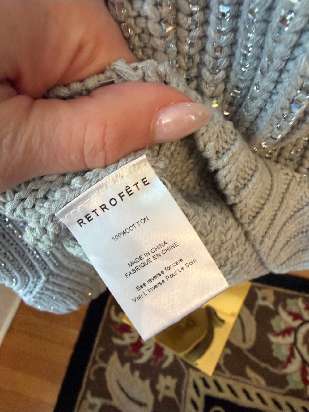 Retrofete Camden sweater small new no tags - Picture 12 of 12